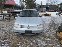 2001 VOLKSWAGON GOLF- AS IS