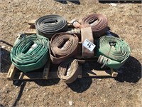 Seven 3" Water Hoses