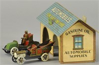 TOY TOWN PENNY TOY GARAGE SET