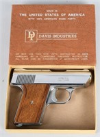 DAVIS INDUSTRIES P-32, .32 PISTOL, BOXED