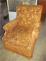 Gold Upholstered Chair