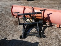 8' Power Angling Truck Plow