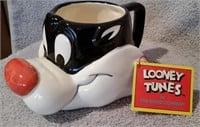 Looney Tunes Sylvester the Cat Figural Mug
