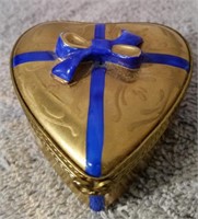Limoges Rochard Trinket Box Heart Candy Box