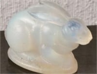 Sabino French Art Rabbit Glass Figurine