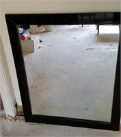 Black Framed Mirror