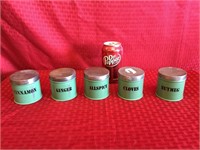Tin Spice Jars Vintage?
