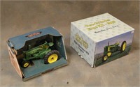 (2) John Deere Collectible Tractors -