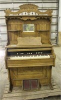Vintage Beckwith Pump Organ, Approx 42"x23"x77"