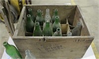 Crate of Vintage Bottles