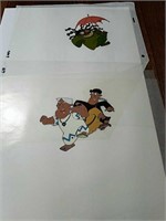 2 animation cels from Happily Ever
After Fairy