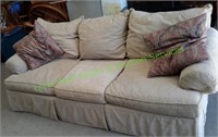 Tan Cloth Couch