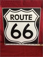 Ande Rooney Porcelain Route 66 Signs