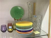 COLLECTION  OF VARIOUS PIECES, FIESTA WARE,
