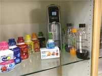 SODASTREAM WITH MIXES & BOTTLES