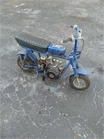 Blue Mini Bike