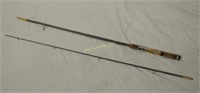 Vtg Rare Faye Smith Custom Spin Cast Fishing Rod