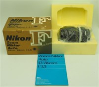 Nikon Micro Nikkor F Auto 43 Mm F/3.5