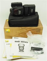 Nikon S B 800 Electronic Speedlight Flash In Box