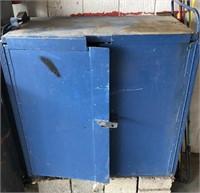 Blue Metal Lockable Tool Cabinet