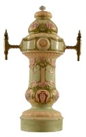 Antique Ornate Porcelain Soda Fountain Dispenser