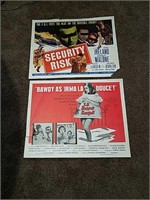 Security Risk andLa Bonne Soupe vintage movie