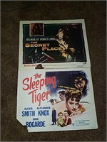 Two vintage posters the secret place and the