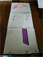3 My Little Pony animation cels one of the cels
