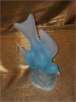 Very beautiful Bluebird glass figurine