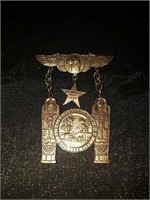 1907 Masonic medallion