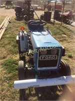 FORD 1100 TRACTOR, 3 PT MOWER