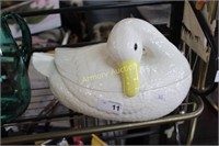 CERAMIC DUCK TUREEN