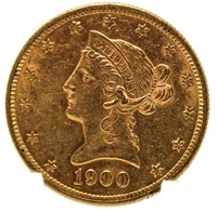 1900 Liberty Head $10 Gold Piece