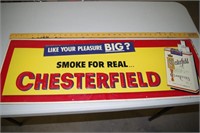 Chesterfield Cigarette Sign