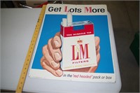 L & M Cigarette Sign