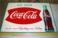 Old Coca cola Coke sign
