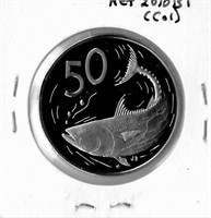 COOK ISLANDS 1978 50 TENE (CENT) COIN