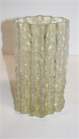 Frosted Art Glass Vase