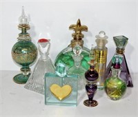 Selection Of Perfume Bottles lot of 9