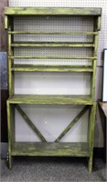 Shabby Painted Open Faced Shelf