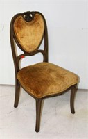 Vintage Velvet Sitting Chair