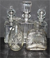 Decanters (Lot of 5)