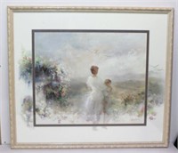 W. Halmonts Signed Watercolor