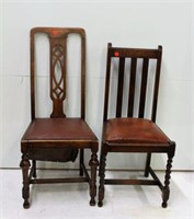 Antique Side Chairs (Lot of 2)
