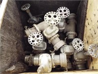 Pallet Crate of Tank Truck Valves