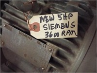 New Siemens Electric Motor