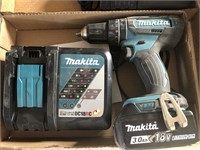 Makita 1/2” 18v cordless concrete hammer drill