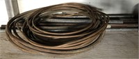 Copper pipe, threaded rods