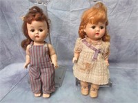 Two Vintage Mechanical Dolls