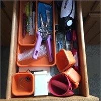 Ice Cream Scoop & Contents of One Kitchen Drawer